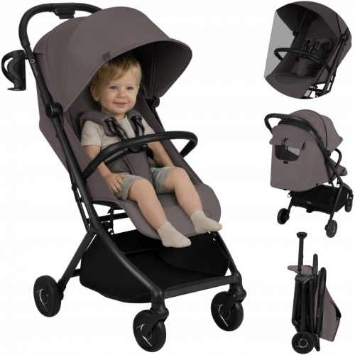 Lionelo Sia Καρότσι Ταξιδίου έως 22kg Biege Taupe 5903771726344