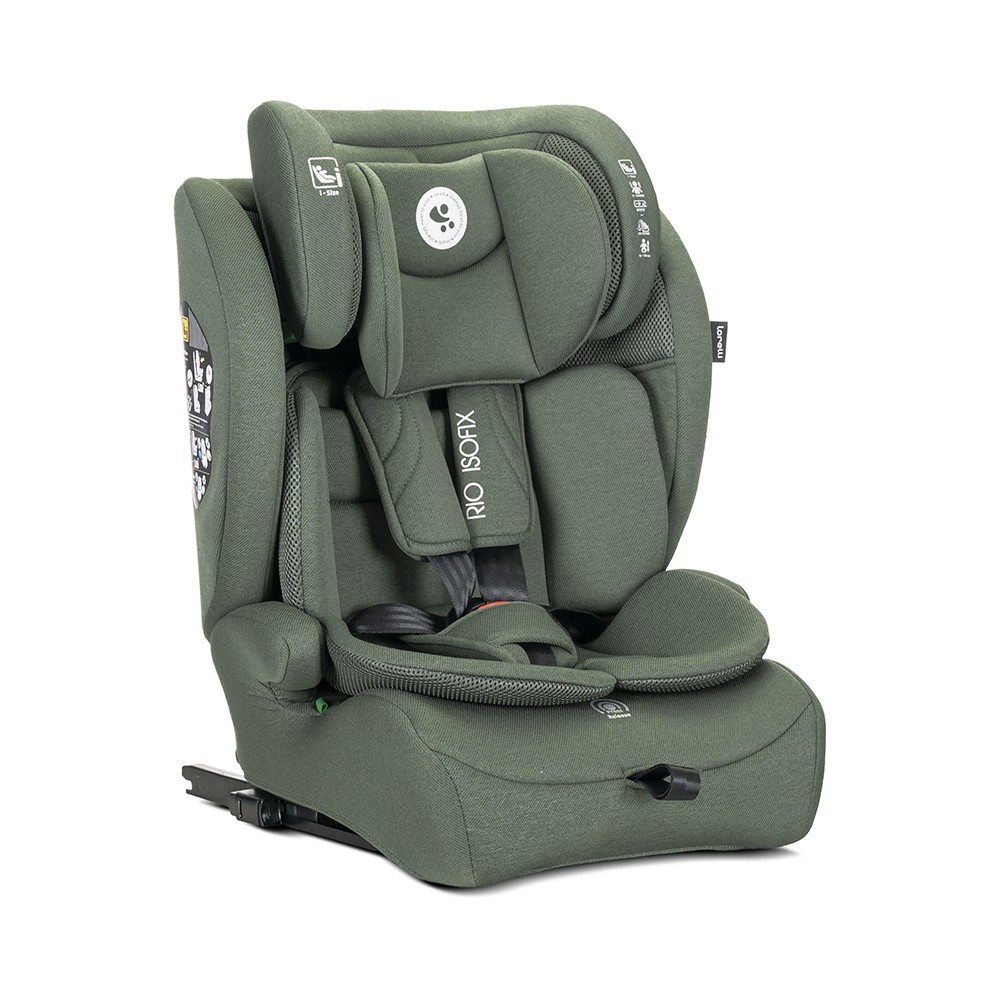 LORELLI ΚΑΘΙΣΜΑ ΑΥΤΟΚΙΝΗΤΟΥ RIO ISOFIX I-SIZE 76-150 CM GREEN 10071962602