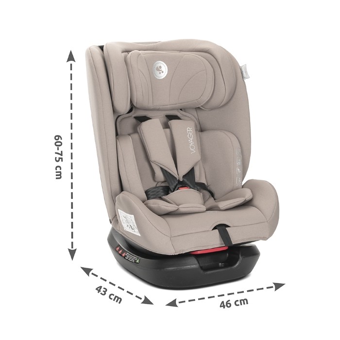 LORELLI ΚΑΘΙΣΜΑ ΑΥΤΟΚΙΝΗΤΟΥ VOYAGER I-SIZE 40–150 CM BEIGE 10072072603