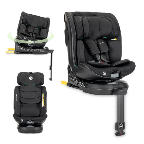 LORELLI ΚΑΘΙΣΜΑ ΑΥΤΟΚΙΝΗΤΟΥ SOLARIS I-SIZE ISOFIX 360° 40–150 CM BLACK 10072172601