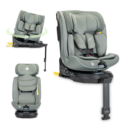 LORELLI ΚΑΘΙΣΜΑ ΑΥΤΟΚΙΝΗΤΟΥ SOLARIS I-SIZE ISOFIX 360° 40–150 CM GREEN 10072172602