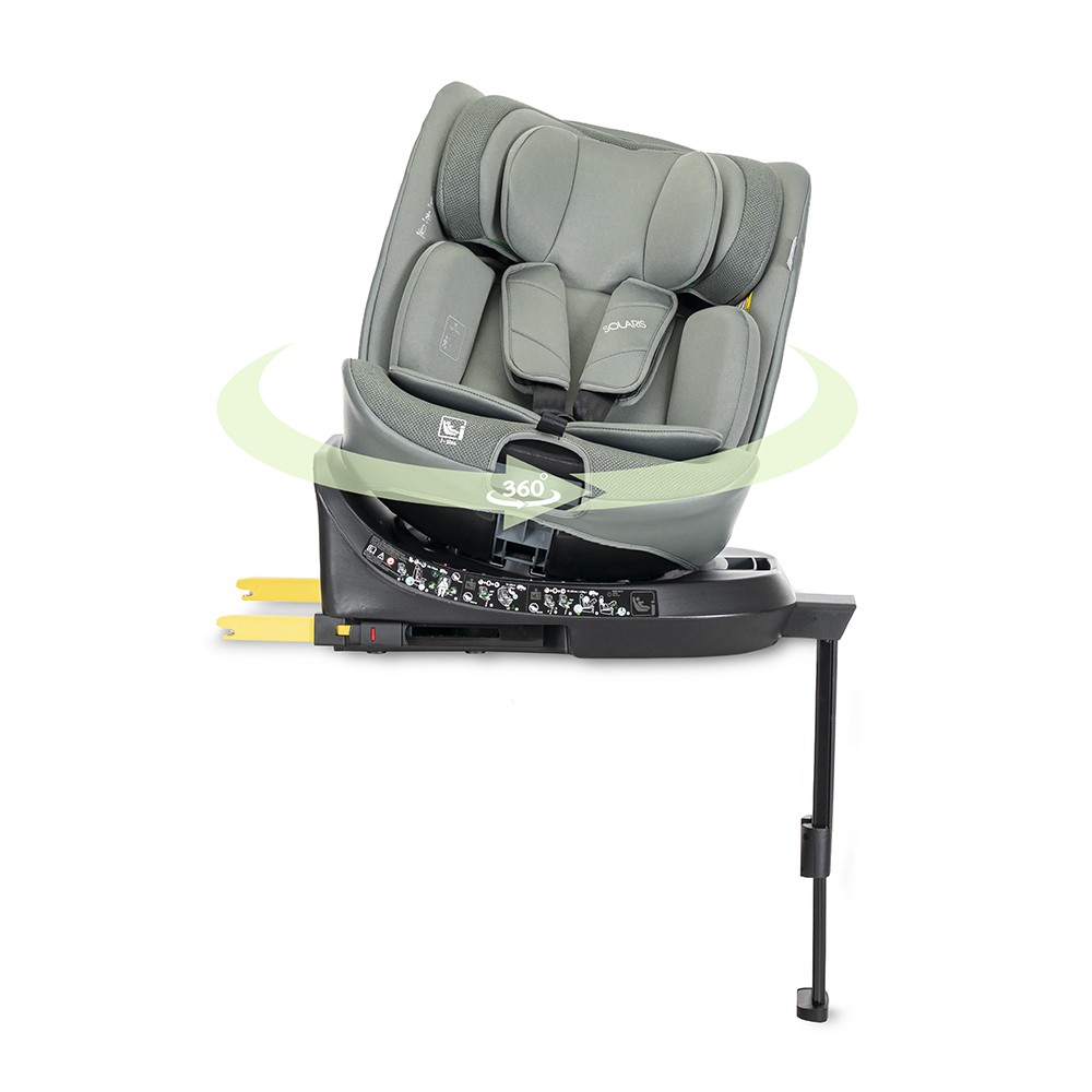 LORELLI ΚΑΘΙΣΜΑ ΑΥΤΟΚΙΝΗΤΟΥ SOLARIS I-SIZE ISOFIX 360° 40–150 CM GREEN 10072172602