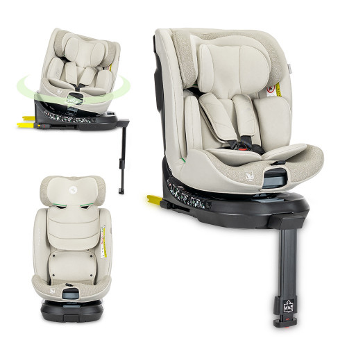 LORELLI ΚΑΘΙΣΜΑ ΑΥΤΟΚΙΝΗΤΟΥ SOLARIS I-SIZE ISOFIX 360° 40–150 CM BEIGE 10072172603