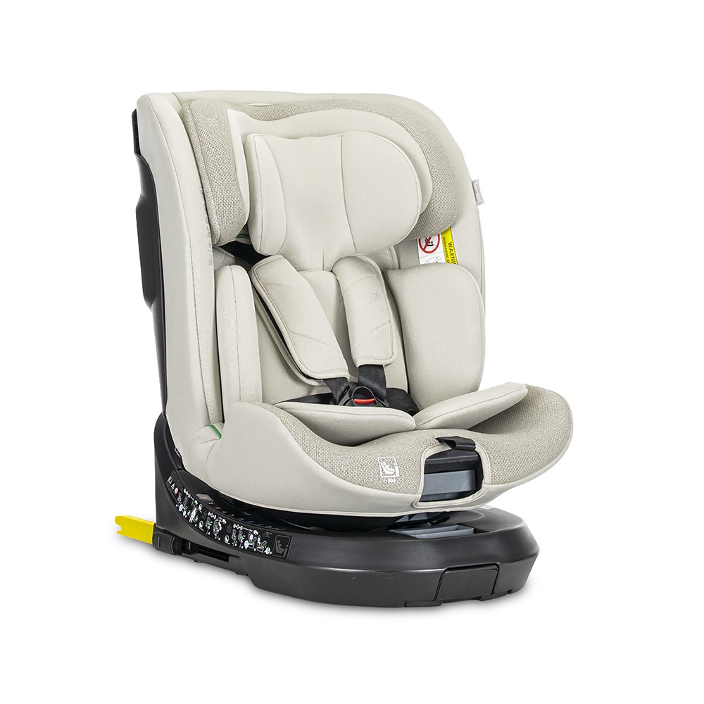 LORELLI ΚΑΘΙΣΜΑ ΑΥΤΟΚΙΝΗΤΟΥ SOLARIS I-SIZE ISOFIX 360° 40–150 CM BEIGE 10072172603