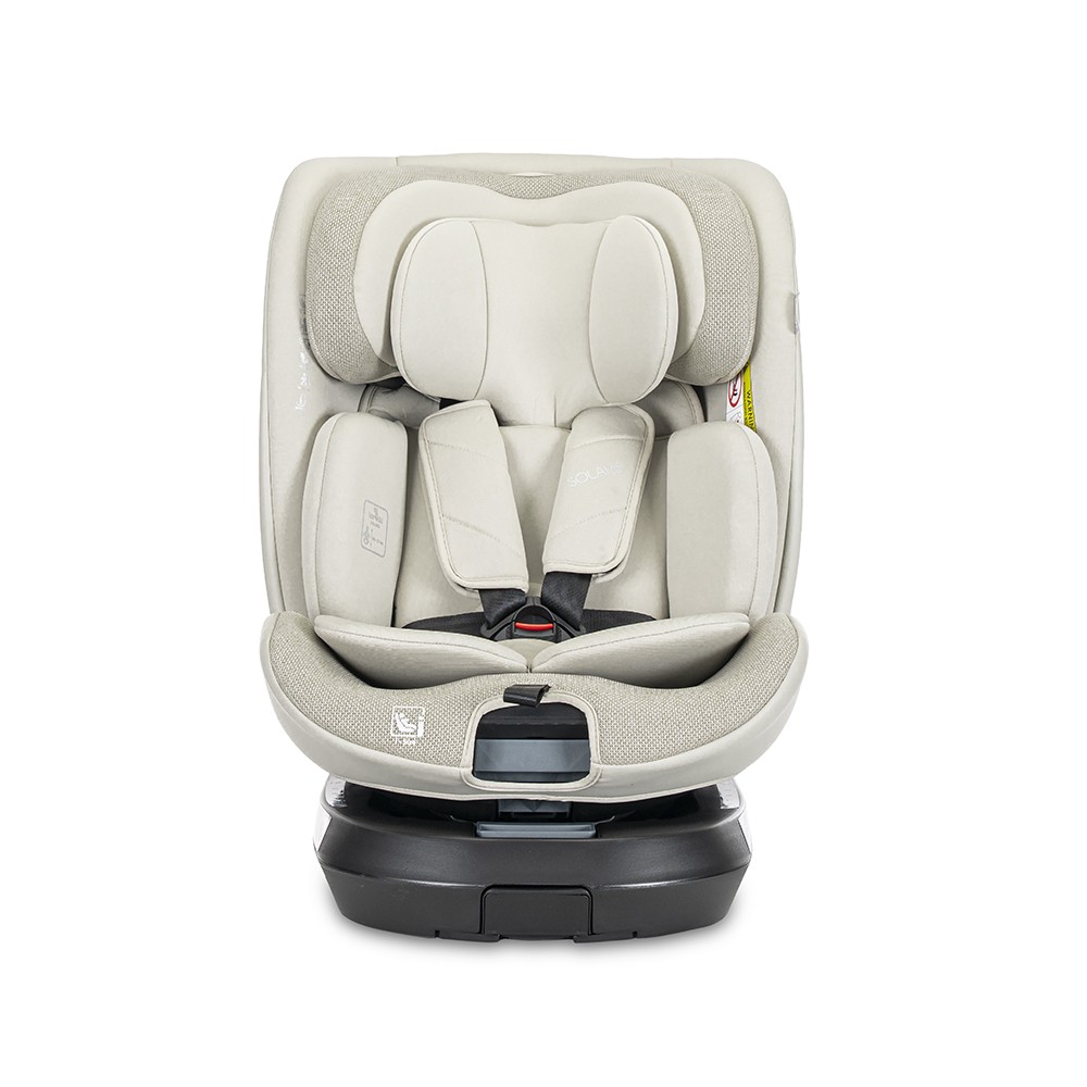 LORELLI ΚΑΘΙΣΜΑ ΑΥΤΟΚΙΝΗΤΟΥ SOLARIS I-SIZE ISOFIX 360° 40–150 CM BEIGE 10072172603