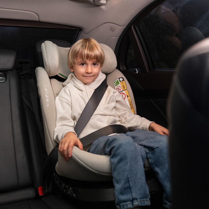 LORELLI ΚΑΘΙΣΜΑ ΑΥΤΟΚΙΝΗΤΟΥ SOLARIS I-SIZE ISOFIX 360° 40–150 CM BEIGE 10072172603