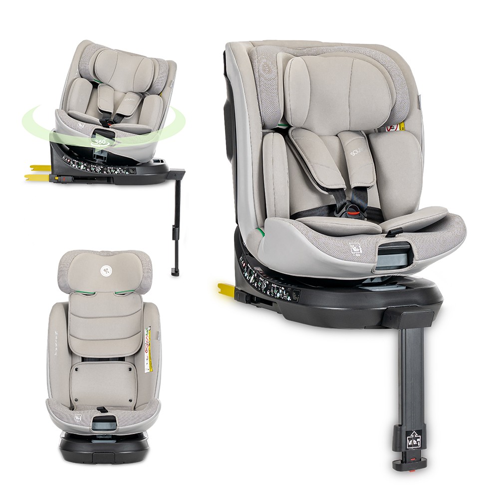 LORELLI ΚΑΘΙΣΜΑ ΑΥΤΟΚΙΝΗΤΟΥ SOLARIS I-SIZE ISOFIX 360° 40–150 CM GREY 10072172604