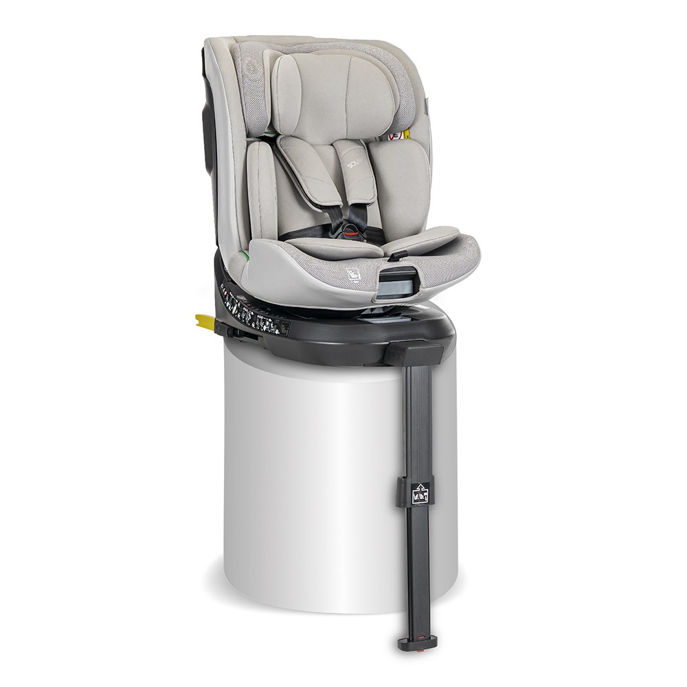 LORELLI ΚΑΘΙΣΜΑ ΑΥΤΟΚΙΝΗΤΟΥ SOLARIS I-SIZE ISOFIX 360° 40–150 CM GREY 10072172604