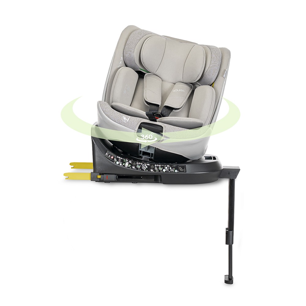 LORELLI ΚΑΘΙΣΜΑ ΑΥΤΟΚΙΝΗΤΟΥ SOLARIS I-SIZE ISOFIX 360° 40–150 CM GREY 10072172604