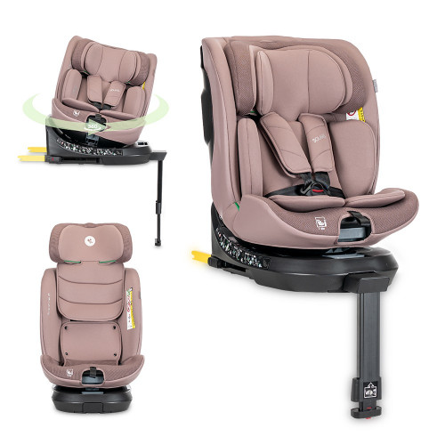 LORELLI ΚΑΘΙΣΜΑ ΑΥΤΟΚΙΝΗΤΟΥ SOLARIS I-SIZE ISOFIX 360° 40–150 CM PINK 10072172606