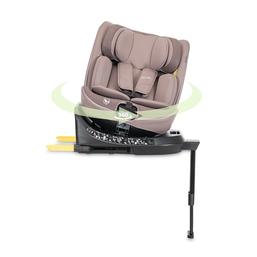 LORELLI ΚΑΘΙΣΜΑ ΑΥΤΟΚΙΝΗΤΟΥ SOLARIS I-SIZE ISOFIX 360° 40–150 CM PINK 10072172606