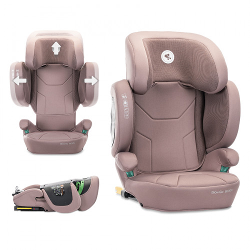 LORELLI ΚΑΘΙΣΜΑ ΑΥΤΟΚΙΝΗΤΟΥ i-SIZE 100-150CM ISOFIX CROWGO PINK 10072182606