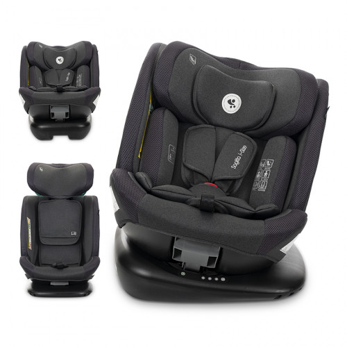 LORELLI ΚΑΘΙΣΜΑ ΑΥΤΟΚΙΝΗΤΟΥ i-SIZE 40-150CM ISOFIX SAGITTA BLACK 10072192601