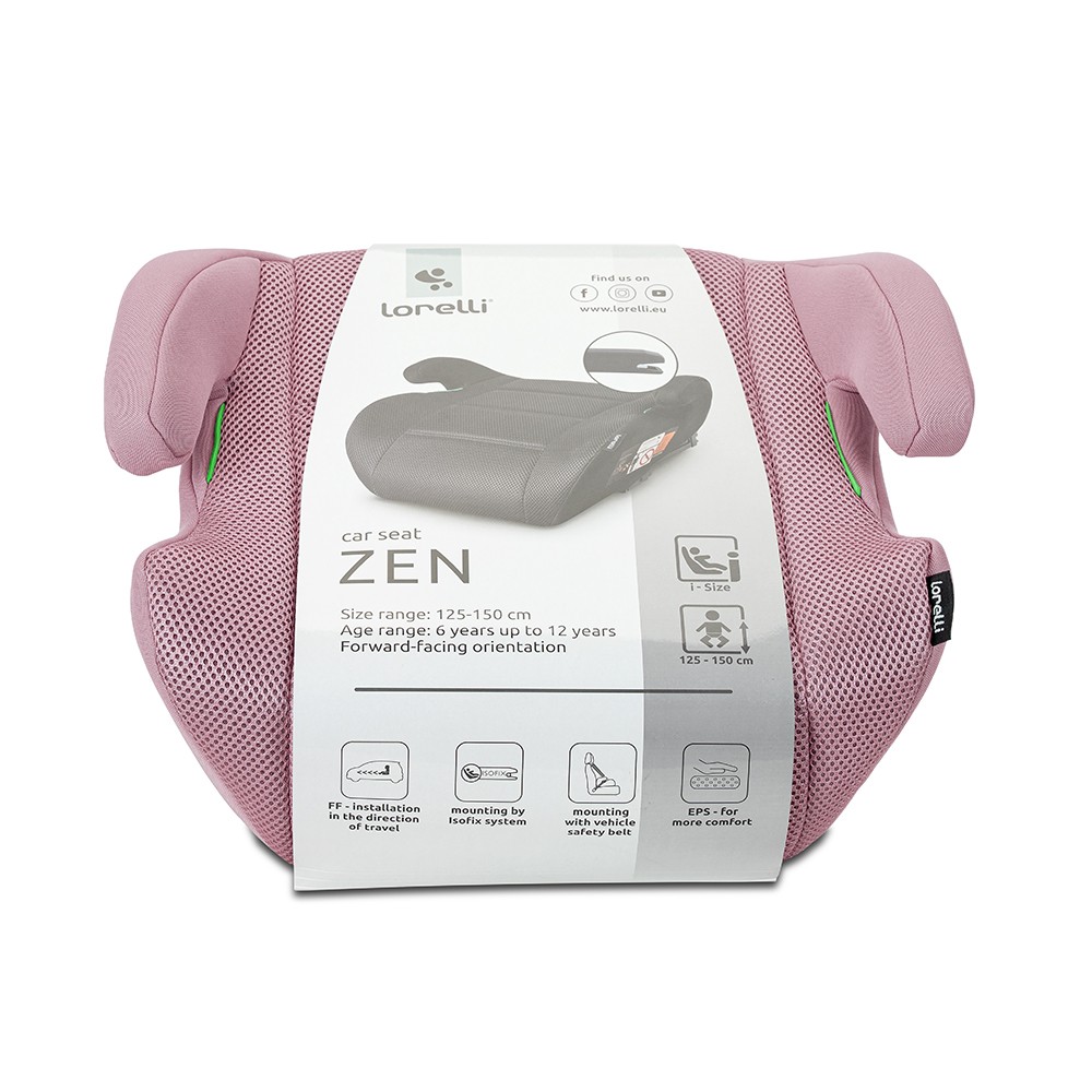 LORELLI ΚΑΘΙΣΜΑ ΑΥΤΟΚΙΝΗΤΟΥ ZEN ISOFIX 125–150 CM GREY 10072212604