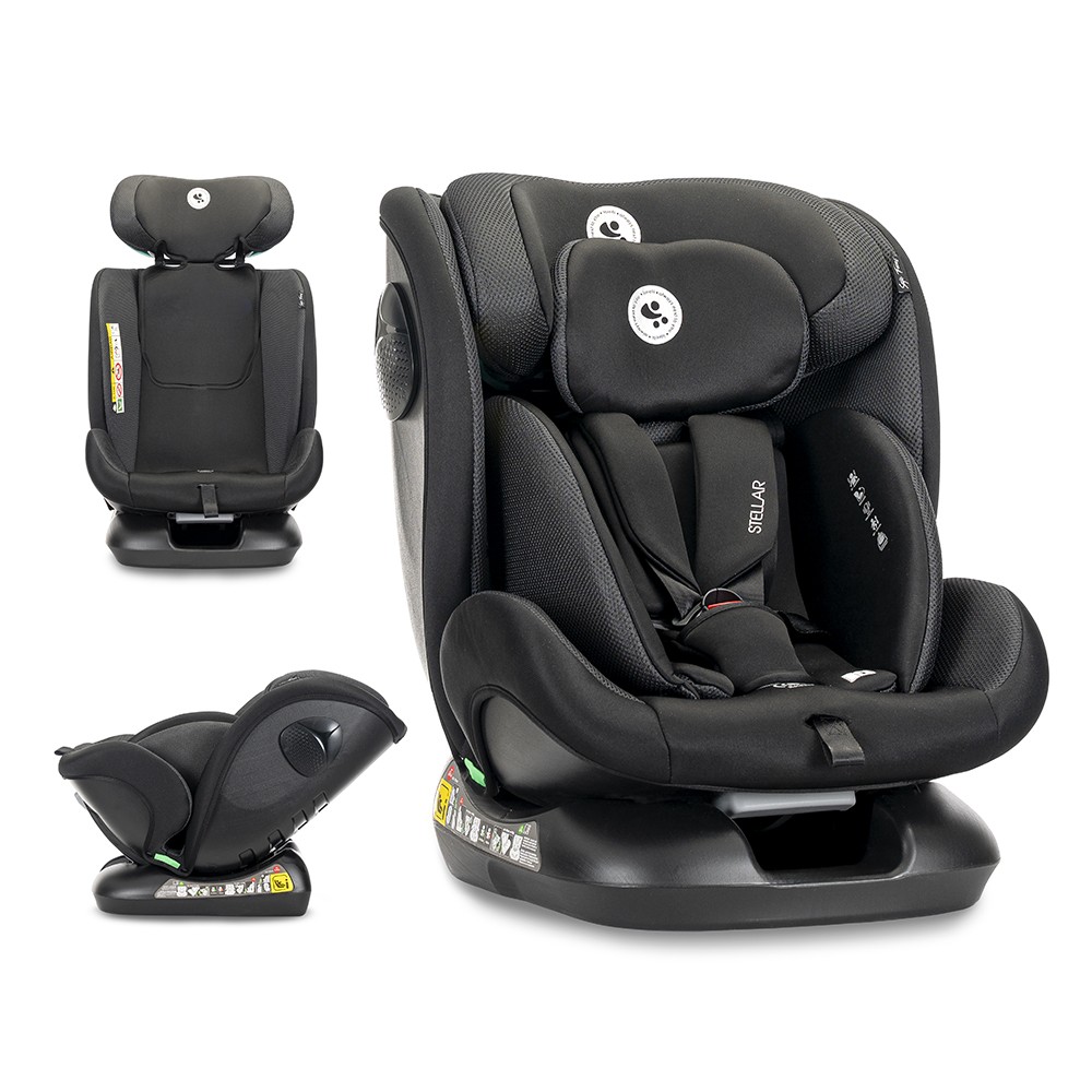 LORELLI ΚΑΘΙΣΜΑ ΑΥΤΟΚΙΝΗΤΟΥ STELLAR I-SIZE 40–150 CM BLACK 10072232601