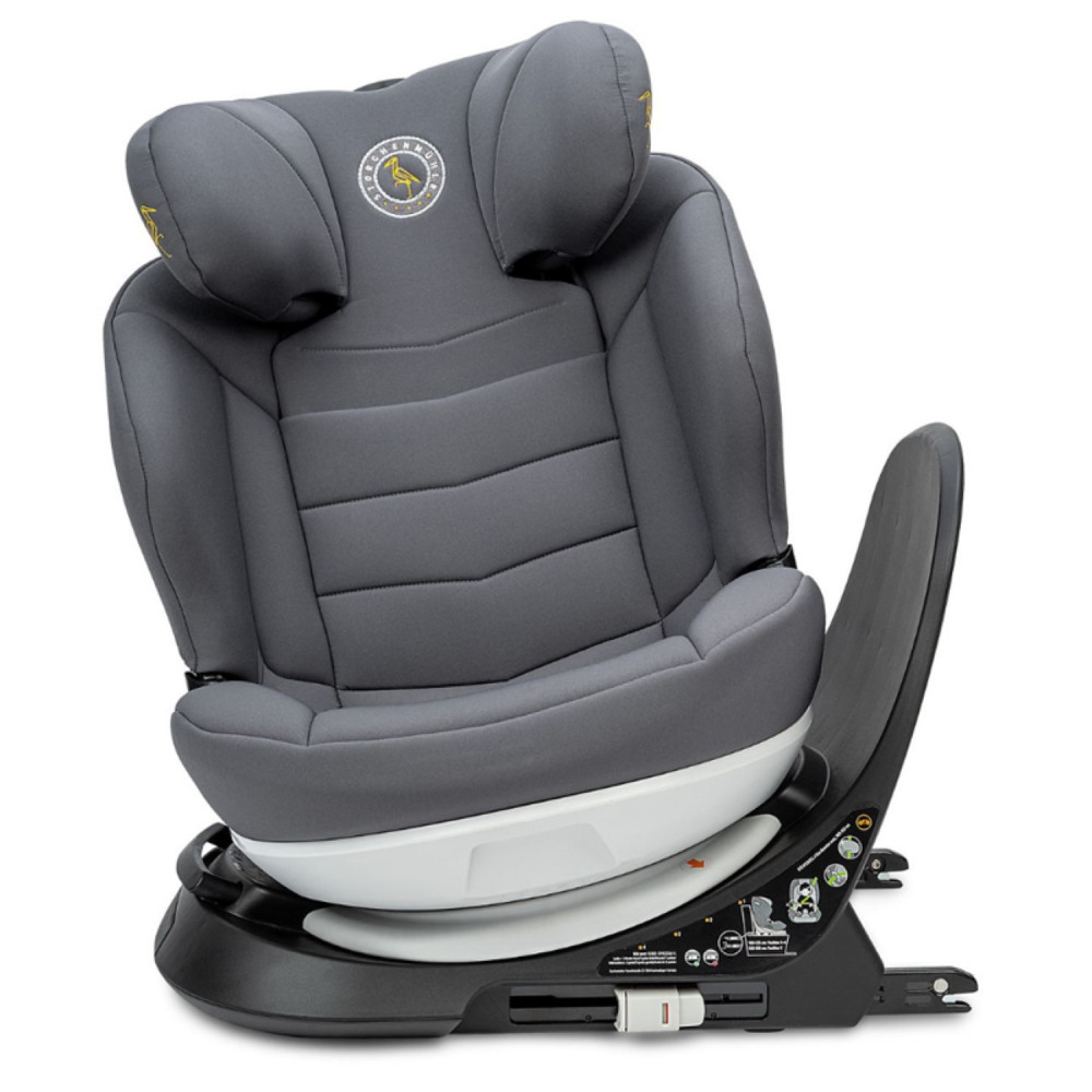 Η φωτογραφία δείχνει STORCHENMUHLE ΚΑΘΙΣΜΑ ΑΥΤΟΚΙΝΗΤΟΥ i-SIZE NIKI NEXT 100-150εκ ASPHALT GREY.