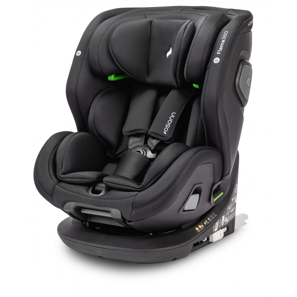 Η φωτογραφία δείχνει Πρόκειται για κάθισμα αυτοκινήτου 4 σε 1 κατάλληλο από τη γέννηση έως  τη στιγμή που το παιδί θα φτάσει τα 150εκ και τα 36 κιλά (περίπου 11-12 ετών).