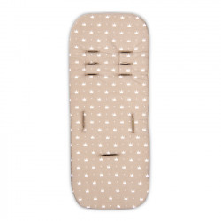 ΣΤΡΩΜΑΤΑΚΙ ΚΑΡΟΤΣΙΟΥ LORELLΙ COSY TRAVEL MEMORY CROWNS LATTE 20040414801