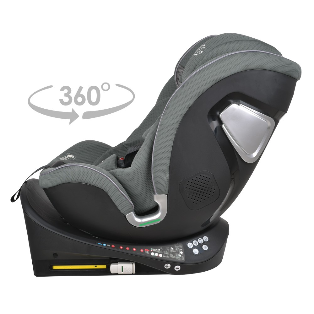 BEBE STARS ΚΑΘΙΣΜΑ ΑΥΤΟΚΙΝΗΤΟΥ AIR TOUCH I-SIZE 360° 40-150cm GREEN 925-176