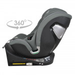 BEBE STARS ΚΑΘΙΣΜΑ ΑΥΤΟΚΙΝΗΤΟΥ AIR TOUCH I-SIZE 360° 40-150cm GREEN 925-176