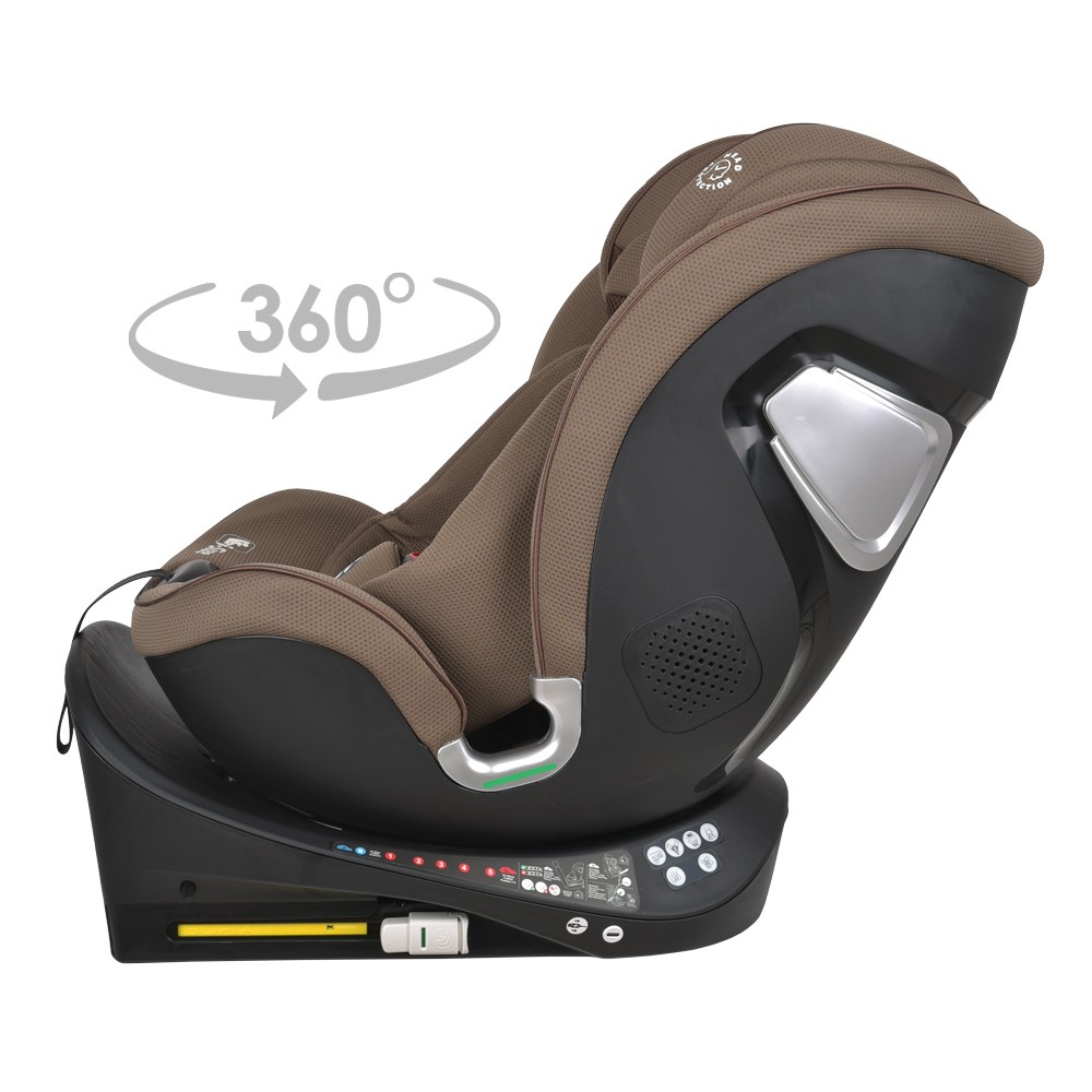 BEBE STARS ΚΑΘΙΣΜΑ ΑΥΤΟΚΙΝΗΤΟΥ AIR TOUCH I-SIZE 360° 40-150cm COFFEE 925-182