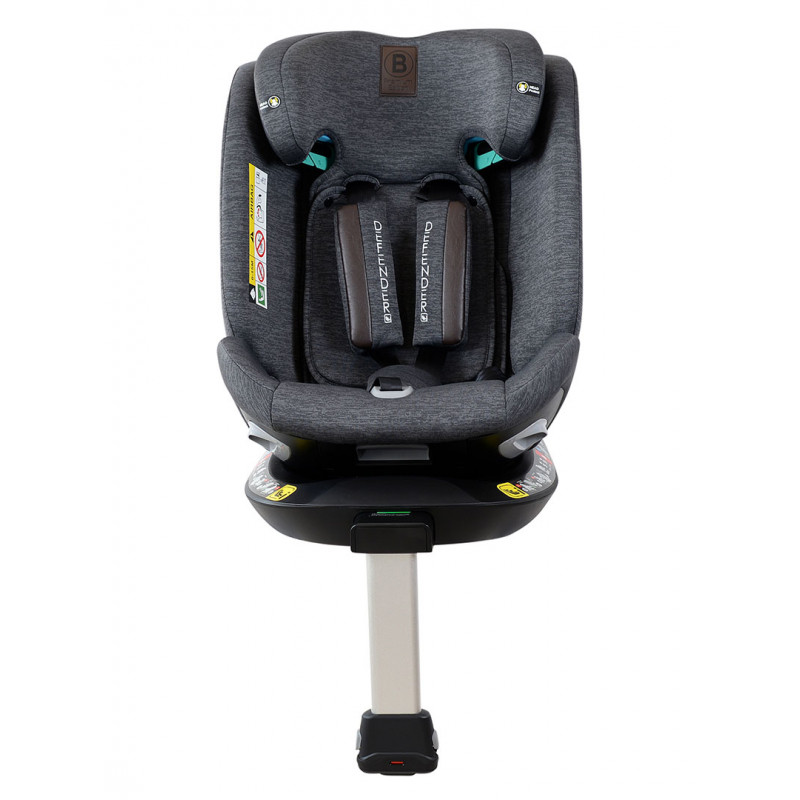Belletti Defender Κάθισμα Αυτοκινήτου 40-150cm i-Size IronΗ απόλυτη ασφάλεια i-Size, η ευκολία της περιστροφής 360° και η κορυφαία άνεση, σε ένα κάθισμα που θα συντροφεύσει το παιδί σας για 12 χρόνια! Το Belletti Defender i-Size είναι η πιο έξυπνη και ασφαλής επένδυση για τις οικογενειακές σας διαδρ