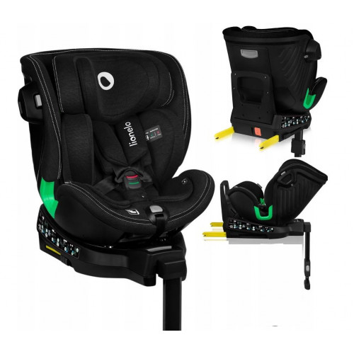 Lionelo Harmony i-Size κάθ αυτοκ 40-150cm isofix Black Carbon Bamboo 5903771707732