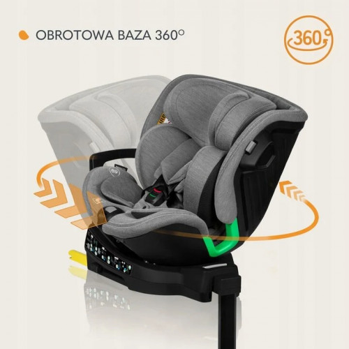 Lionelo Harmony i-Size κάθ αυτοκ 40-150cm isofix Black Carbon Bamboo 5903771707732