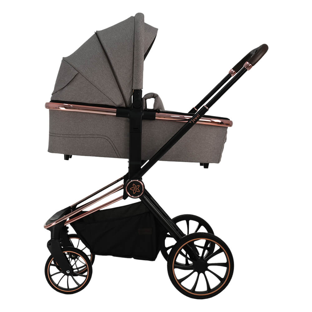 Το πολυκαρότσι&nbsp;&nbsp;Jewel 3 σε 1&nbsp; είναι κατάλληλο για παιδιά βάρους από 0 έως 22 kg ή 4 χρόνων .