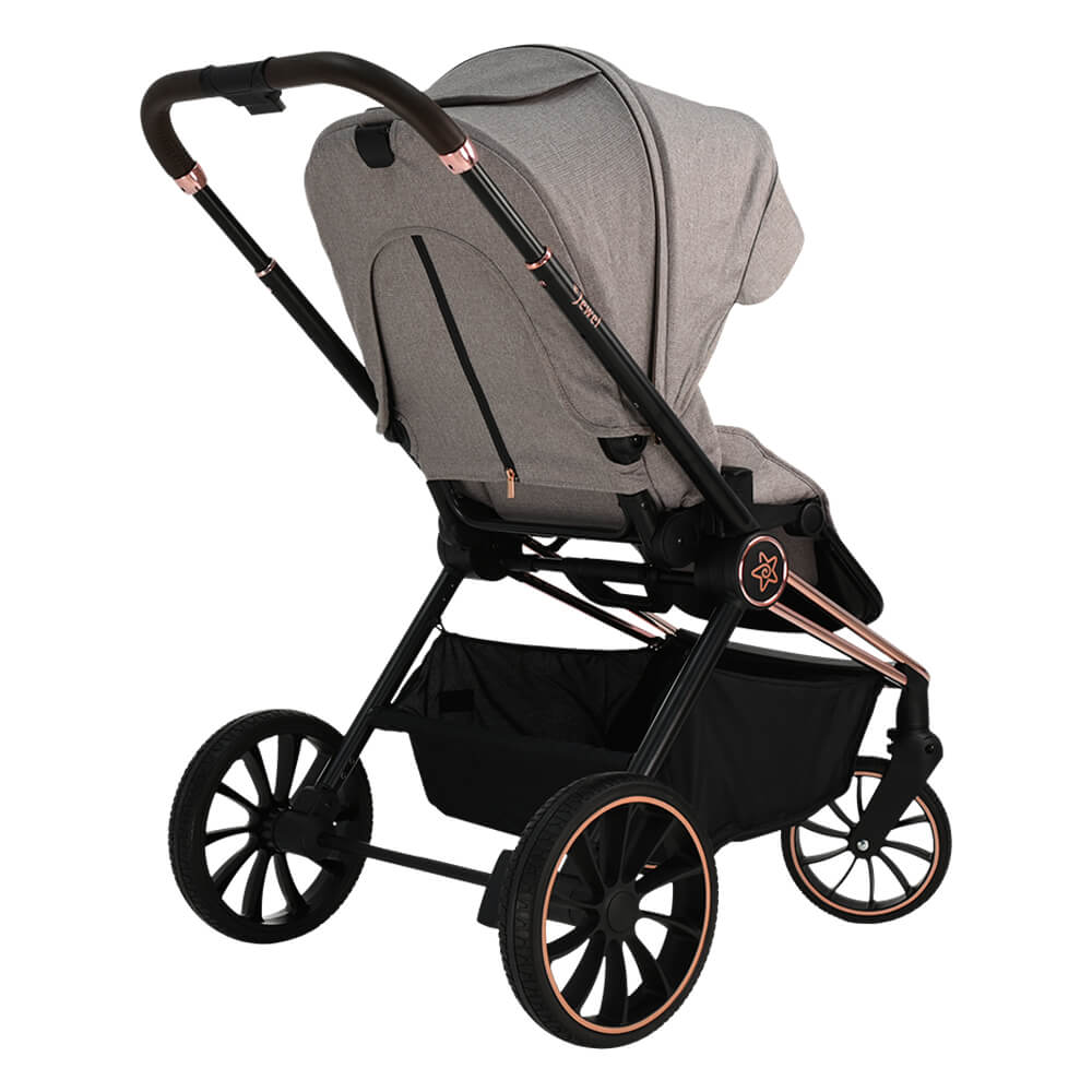 Το πολυκαρότσι&nbsp;&nbsp;Jewel 3 σε 1&nbsp; είναι κατάλληλο για παιδιά βάρους από 0 έως 22 kg ή 4 χρόνων .