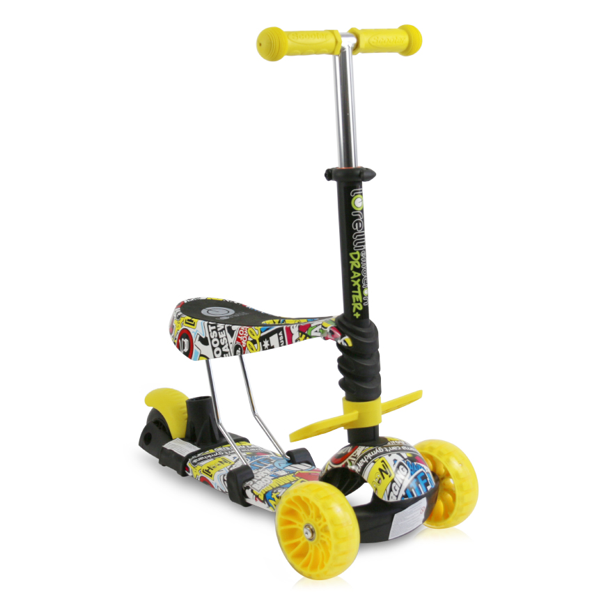 LORELLI ΠΑΤΙΝΙ SCOOTER ΜΕ ΚΑΘΙΣΜΑ ΚΑΤΑΛΛΗΛΟ ΓΙΑ ΠΑΙΔΙΑ 3+ ΕΤΩΝ ΜΕ ΜΕΓΙΣΤΟ ΕΠΙΤΡΕΠΟΜΕΝΟ ΒΑΡΟΣ ΤΑ 20 ΚΙΛΑΧΑΡΑΚΤΗΡΙΣΤΙΚΑ:Ρυθμιζόμενο τιμόνι σε 3 θέσειςΜπροστινοί τροχοί PU με φως 120/40 mmΠίσω τροχός PVC 100/48 χλστΛαβές TPRΡυθμιζόμενο ύψος γονική λαβή σε 3 θέσειςΑφαιρούμενη πλάτηΑφαιρούμενο υποπόδιοΡυ