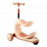 Παιδικό πατίνι Scooter Trio της εταιρείας Lorelli σε ποικιλία χρωμάτων με αφαιρούμενο καθισματάκι και τροχούς με φωτάκια.