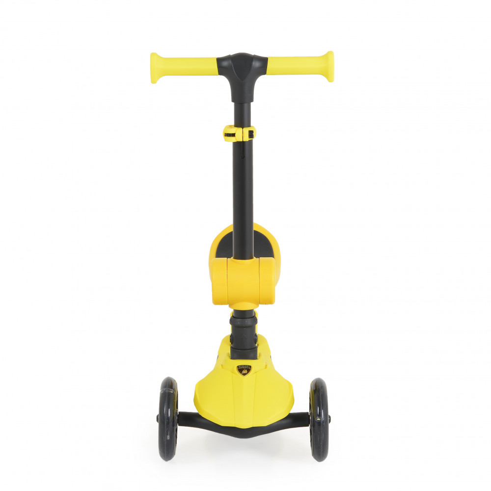 Η φωτογραφία δείχνει Παιδικό πατίνι με κάθισμα 2 σε 1 Lamborghini.