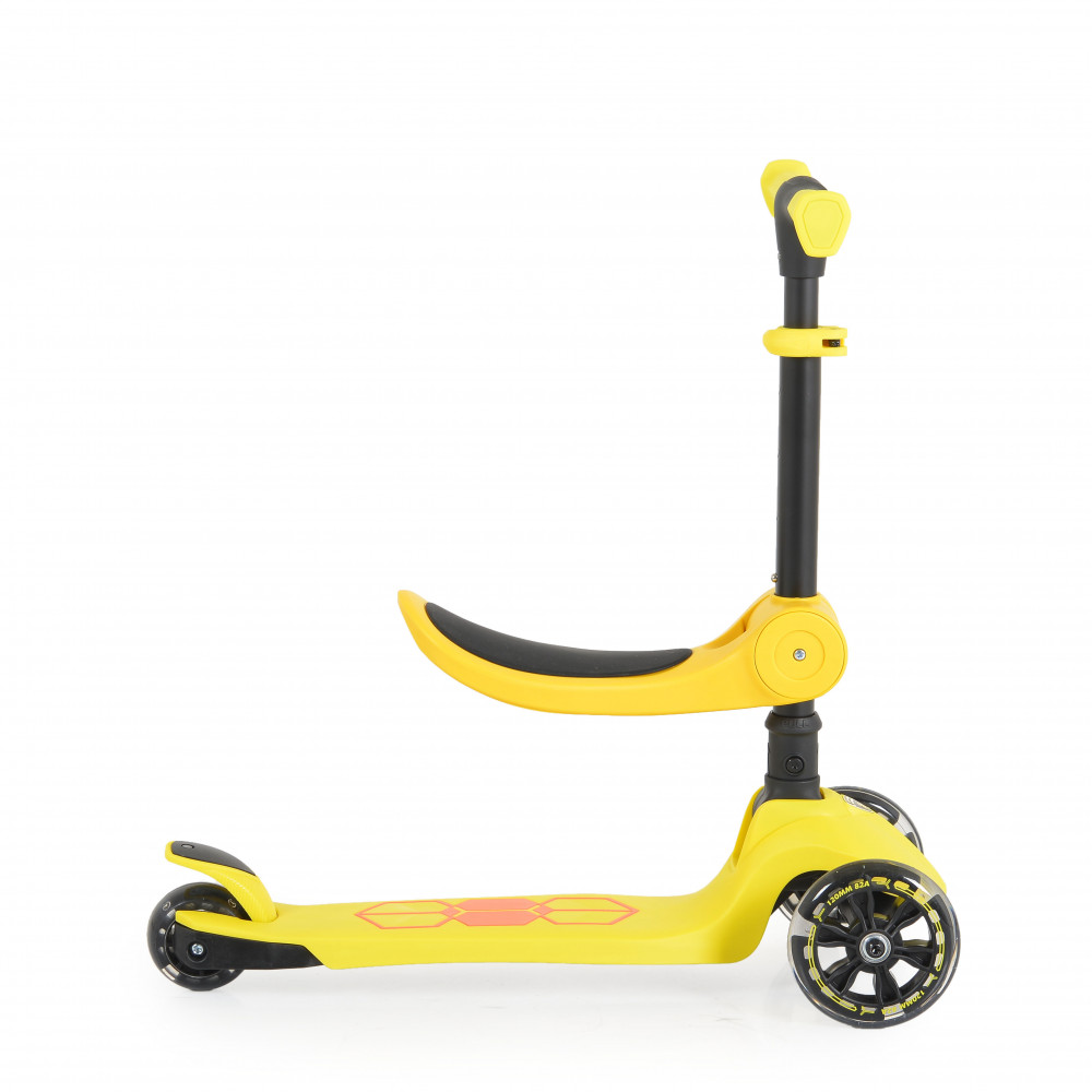 Η φωτογραφία δείχνει Παιδικό πατίνι με κάθισμα 2 σε 1 Lamborghini.