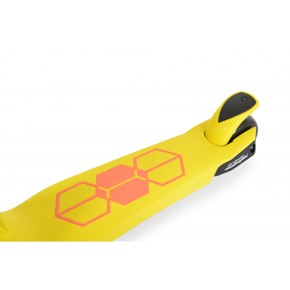 Η φωτογραφία δείχνει Παιδικό πατίνι με κάθισμα 2 σε 1 Lamborghini.