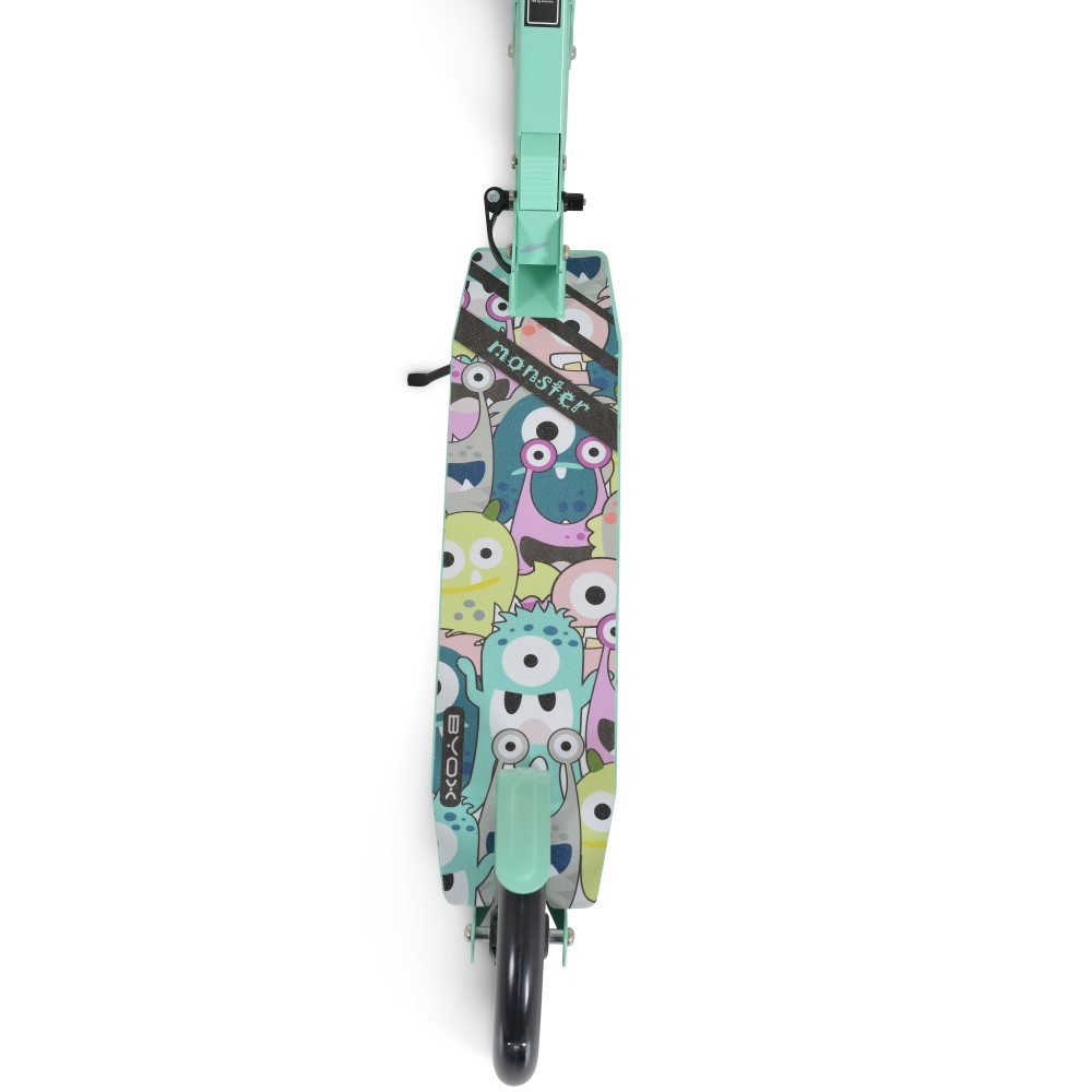 Byox Scooter Monster Blue Πτυσσόμενο σκούτερ αλουμινίου με τροχούς PU 200x30 mm.