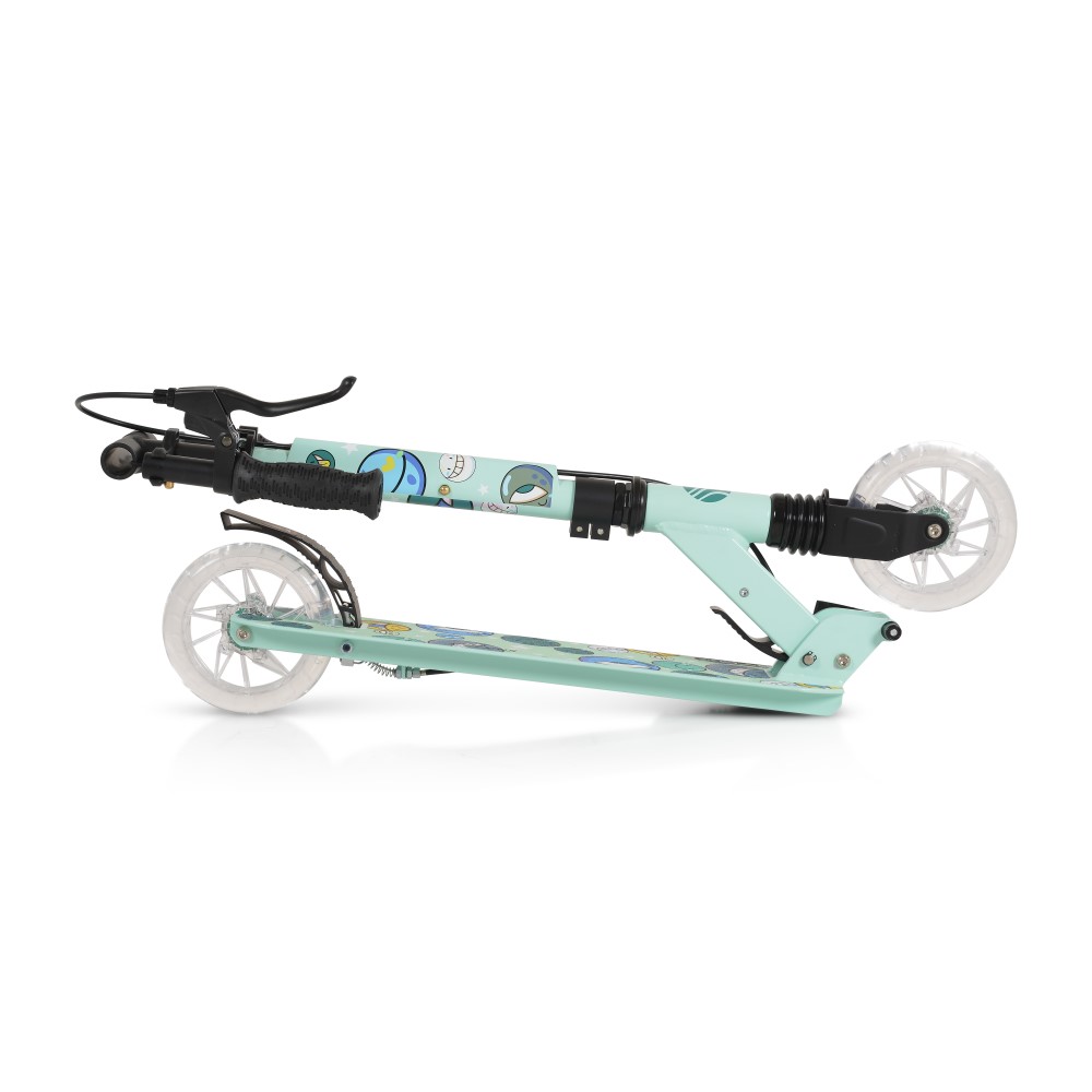 Αναδιπλούμενο Πατίνι Scooter BYOX SnazzyΑναδιπλούμενο σκούτερ από πλήρες αλουμίνιο.