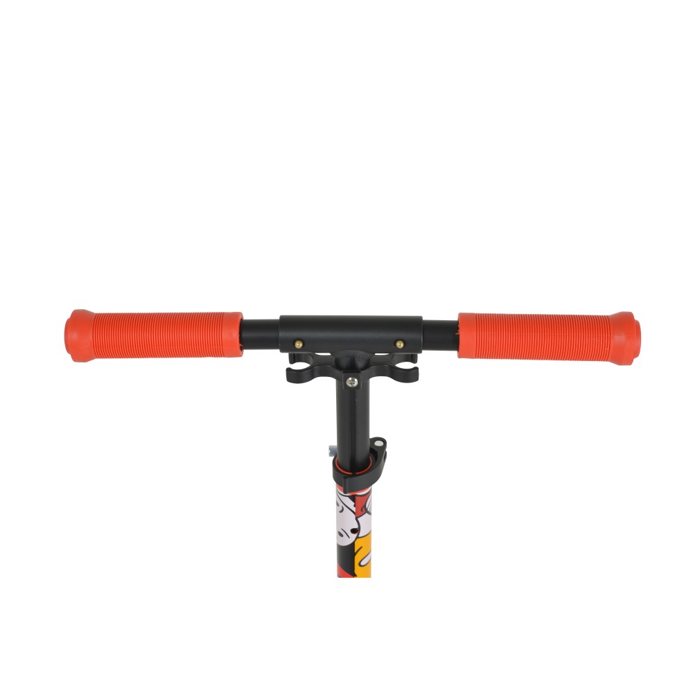 Η φωτογραφία δείχνει Byox Scooter Monster Blue Πτυσσόμενο σκούτερ αλουμινίου με τροχούς PU 200x30 mm.