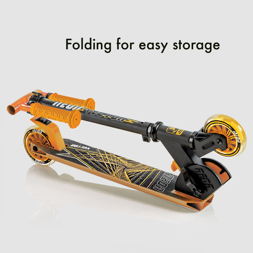 Η φωτογραφία δείχνει Y VOLUTION ΠΑΙΔΙΚΟ ΑΝΑΔΙΠΛΟΥΜΕΝΟ ΠΑΤΙΝΙ NEON VECTOR 2020 ΠΟΡΤΟΚΑΛΙ.