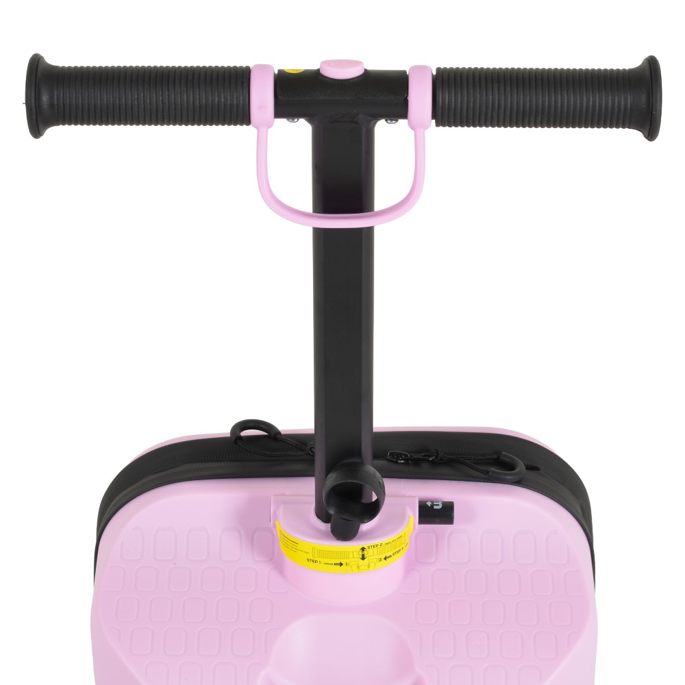 BYOX ΠΑΤΙΝΙ 2 ΣΕ 1 SCOOTERBOX ΜΕ ΒΑΛΙΤΣΑΚΙ ΑΕΡΟΠΛΑΝΟΥ ΡΟΖ 3801005300594