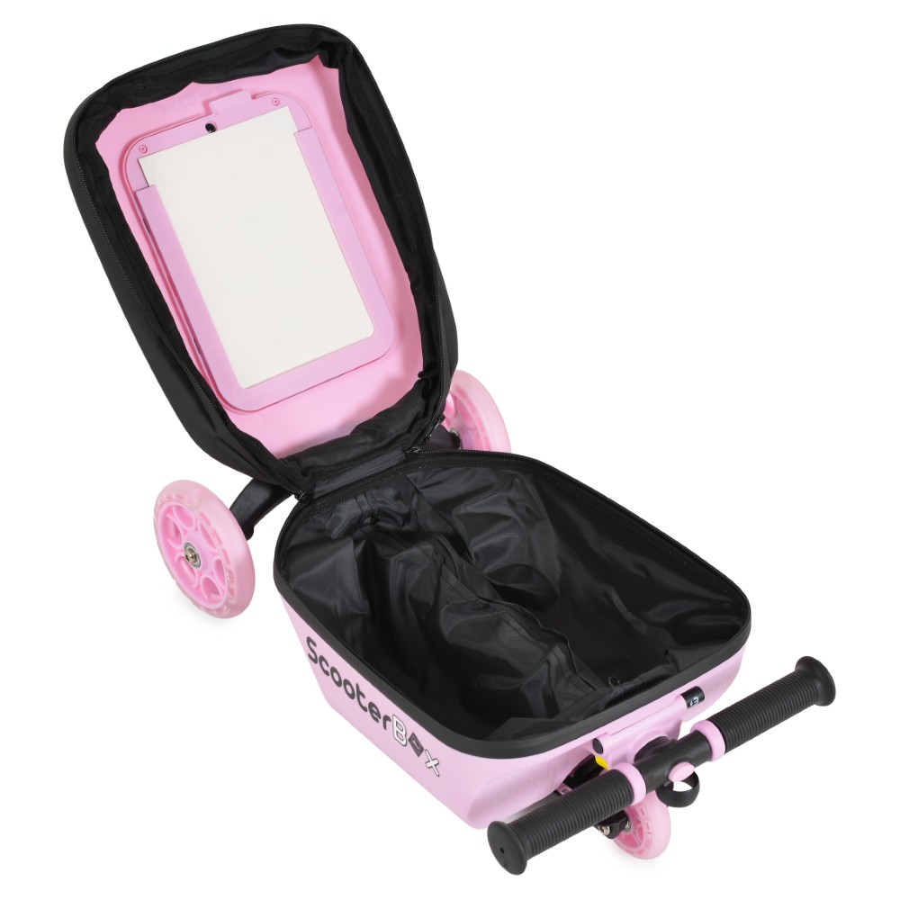 BYOX ΠΑΤΙΝΙ 2 ΣΕ 1 SCOOTERBOX ΜΕ ΒΑΛΙΤΣΑΚΙ ΑΕΡΟΠΛΑΝΟΥ ΡΟΖ 3801005300594