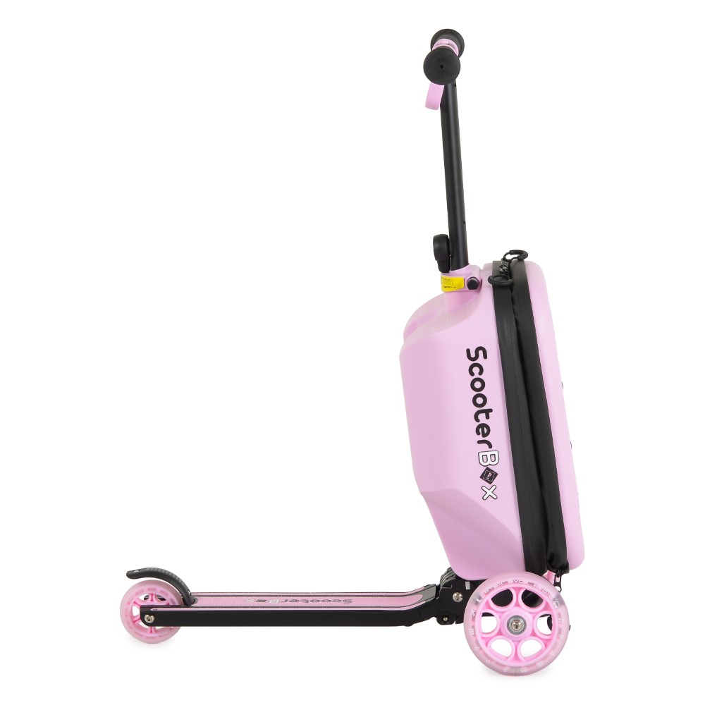 BYOX ΠΑΤΙΝΙ 2 ΣΕ 1 SCOOTERBOX ΜΕ ΒΑΛΙΤΣΑΚΙ ΑΕΡΟΠΛΑΝΟΥ ΡΟΖ 3801005300594