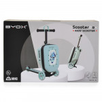 BYOX ΠΑΤΙΝΙ 2 ΣΕ 1 SCOOTERBOX ΜΕ ΒΑΛΙΤΣΑΚΙ ΑΕΡΟΠΛΑΝΟΥ ΜΕΝΤΑ 3801005300600