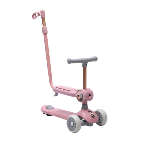 BEBE STARS ΠΑΤΙΝΙ XRIDE 2IN1 PINK ΜΕ ΛΑΒΗ 672-185