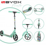 Byox Scooter Monster Blue Πτυσσόμενο σκούτερ αλουμινίου με τροχούς PU 200x30 mm.