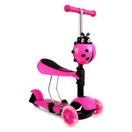 Η φωτογραφία δείχνει MICMAX ΠΑΙΔΙΚΟ ΠΑΤΙΝΙ ΑΝΑΔΙΠΛΟΥΜΕΝΟ ΠΑΣΧΑΛΙΤΣΑ ΤΡΙΤΡΟΧΟ ΜΕ ΚΑΘΙΣΜΑ ΦΟΥΞΙΑ.