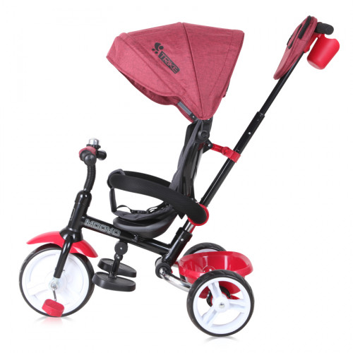 ΤΡΙΚΥΚΛΟ ΠΤΥΣΣΟΜΕΝΟ ΠΟΔΗΛΑΤΟ LORELLI EVA WHEELS MOOVO RED BLACK LUXE 10050470018  