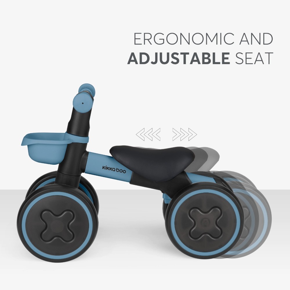 Το BLINKY Ride-On είναι σχεδιασμένο για μικρούς εξερευνητές ηλικίας 1 έως 3 ετών, μετατρέποντας κάθε βόλτα σε μια διασκεδαστική εμπειρία που συμβάλλει στην ανάπτυξη της αυτοπεποίθησης, της ισορροπίας και του συντονισμού.