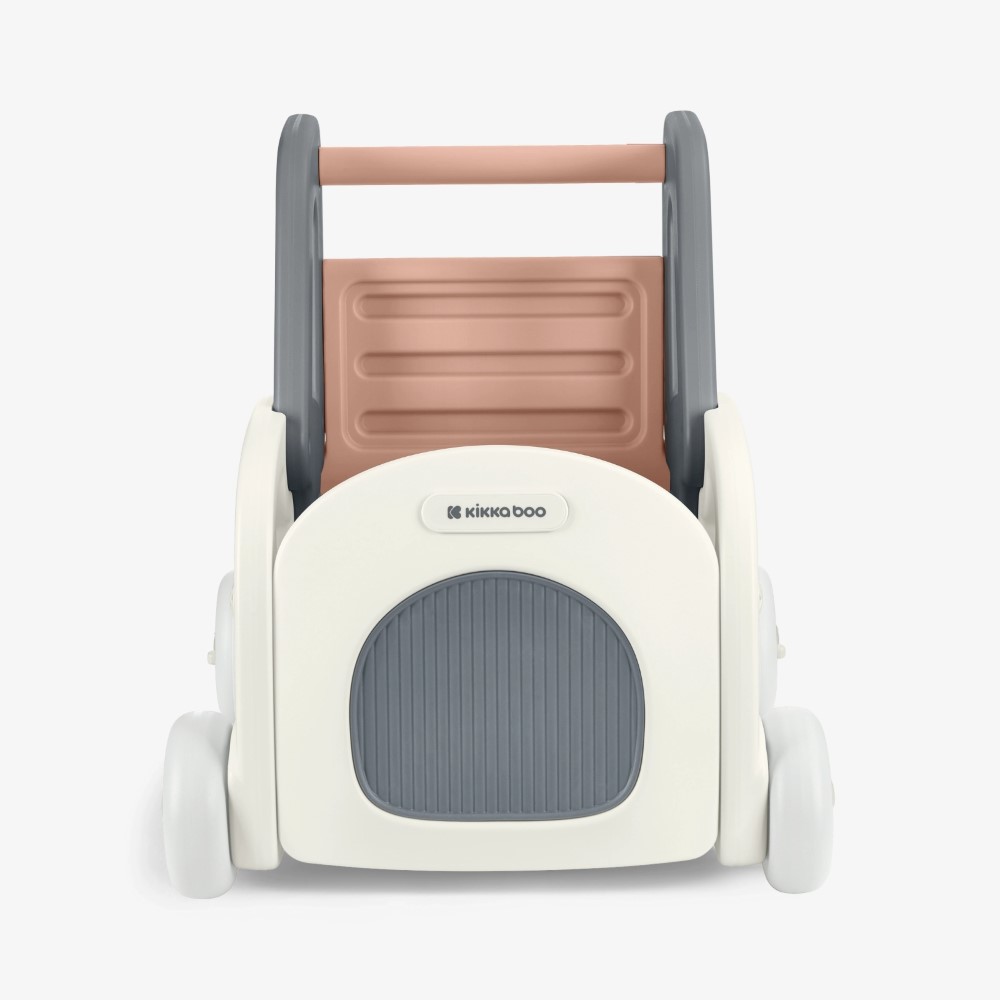 Η φωτογραφία δείχνει Το TROLIE 4in1 είναι ένας καινοτόμος περιπατητής ώθησης ιδανικός για νήπια ηλικίας 1 έως 3 ετών που προσφέρει μια ποικιλία τρόπων παιχνιδιού που διεγείρουν τη δημιουργικότητα και υποστηρίζουν την ανάπτυξη των κινητικών δεξιοτήτων του παιδιού σας.