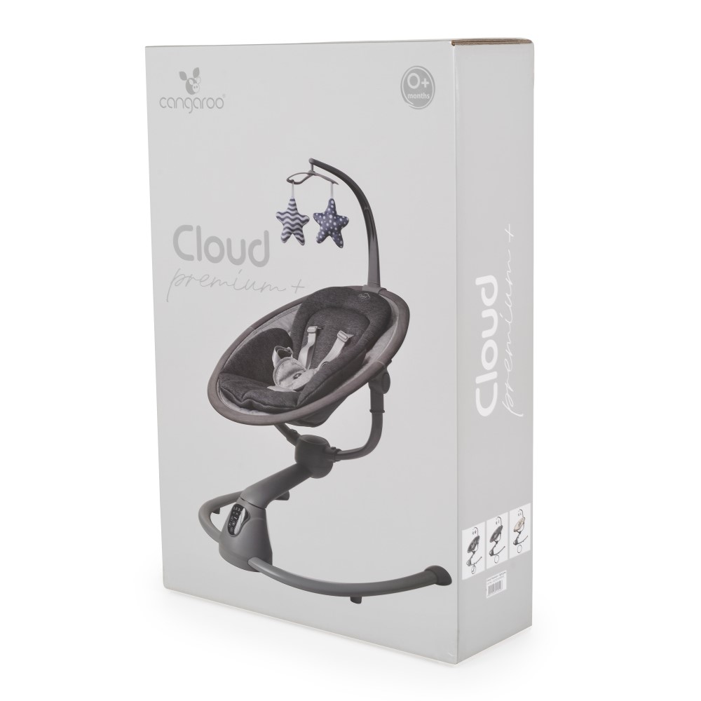 CANGAROO ΗΛΕΚΤΡΙΚΟ ΡΙΛΑΞ CLOUD PREMIUM DARK GREY 3801005210510
